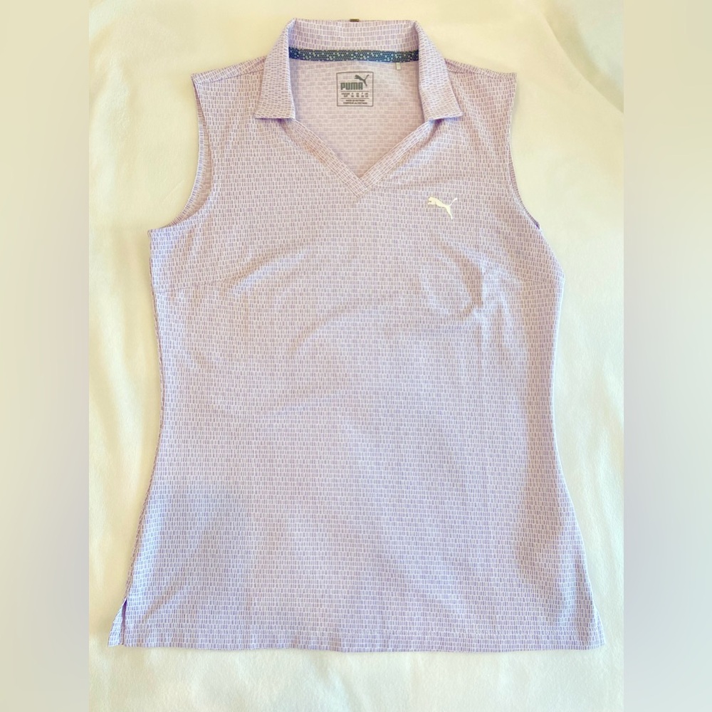 NWOT Puma Sleeveless Golf Shirt Size Small